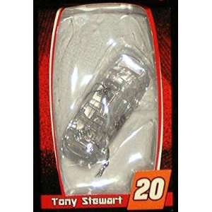  Nascar #20 Tony Stewart Mini Clear Collectible Christmas Ornament 