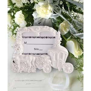  Bridal Shower / Wedding Favors : White Cinderella Carriage 