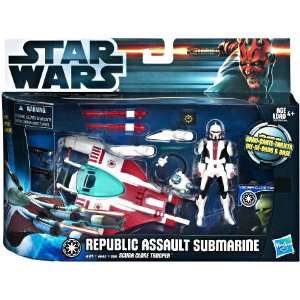  Star Wars 2012 Clone Wars Vehicle Action Figure Pack 