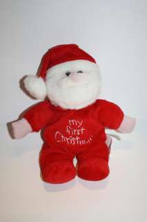 DanDee Plush My First Christmas Baby Toy Santa Claus 9 Doll Dan Dee 