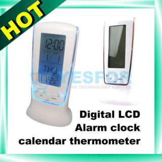 LED Digital Music Alarm Clock With Calendar Thermometer  