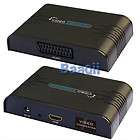1080P HDMI to SCART Composite Converter Adapter 4 AppleTV PS3 BluRay 