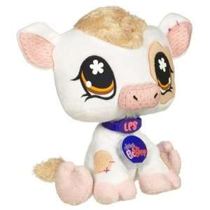   Pet Shop VIP Virtual Interactive Pet Plush Figure Cow: Toys & Games