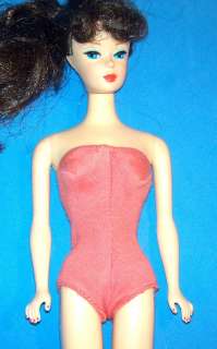 Vintage Barbie Doll Accessories Pak Coral Strapless Swimsuit #923 1961 