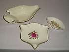 vintage lenox pieces dove candy dish leaf roselyn ashtray
