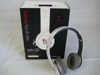 Monster Beats by Dr. Dre Solo HD On Ear Headphone White  
