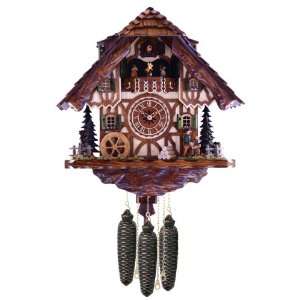  River City Clocks Eight Day Musical Cuckoo Clock with 