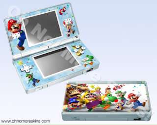 Nintendo DS Lite Skin Vinyl Decal   Mario Party  