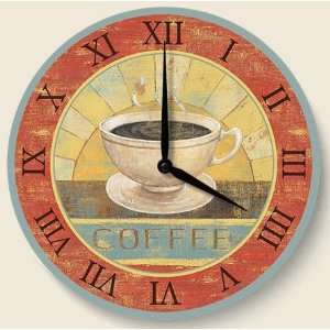 Fresh Brew Coffee Theme Kitchen Wood Wall Clock