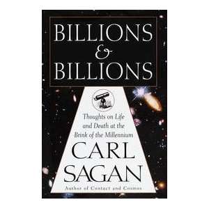   On Life And Death At The Brink Of The Millennium Carl Sagan Books