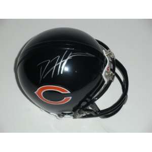Devin Hester Signed Chicago Bears Mini Helmet Hologram