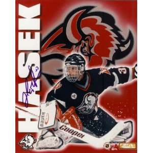  Signed Dominik Hasek Picture   Buffalo Sabres8x10 Sports 