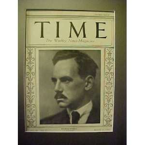 Eugene ONeill March 17, 1924 Time Magazine Professionally Matted 