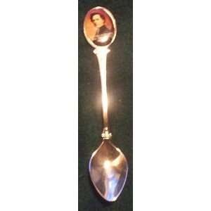  President Franklin Pierce Souvenir Spoon Chrome in Gift 