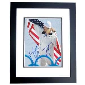  Hannah Teter Autographed/Hand Signed Gold Medal 