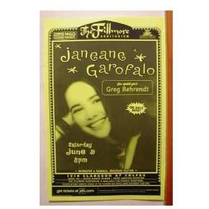 Janeane Garofalo Handbill Denver poster