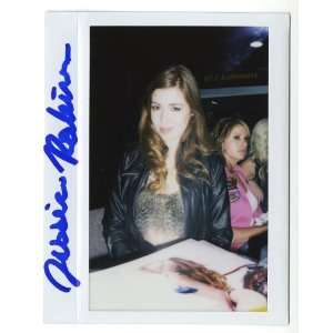 Jessica Robinson Autographed Original Polaroid