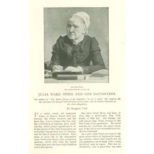  1895 Author Julia Ward Howe Laura Richards Maud Elliott 