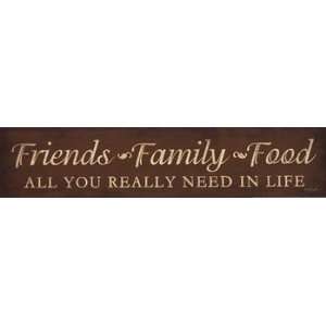   , Family, Food   Poster by Lauren Rader (18x4)