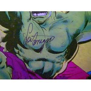 Ferrigno, Lou LP Signed Autograph The Incredible Hulk 1978