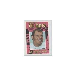   Posters Inserts (Trading Card) #25   Merlin Olsen Sports Collectibles