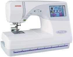 Janome 9700 Computerized Sewing Embroidery Machine NEW plus Valuable 