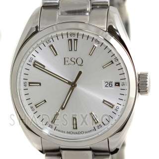 NEW ESQ by Movado Watches 7301358 SILVER SPORT CLASSIC SILVER 