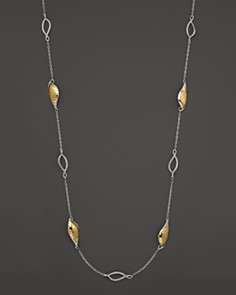 John Hardy Palu Kapal 22K Gold And Sterling Silver Sautoir Necklace 
