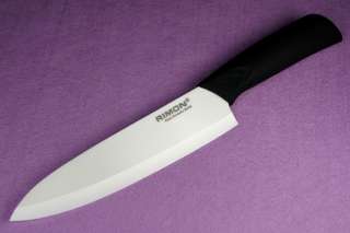 New RIMON Ceramic Chefs KnifeWith Sheath QS007  
