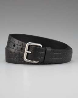 Tan Leather Belt  Neiman Marcus