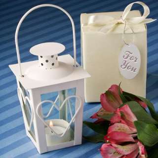 50   Heart Mini Lantern Wedding Favors  
