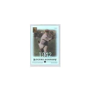  2004 Topps Tribute HOF #46   Rogers Hornsby Sports Collectibles