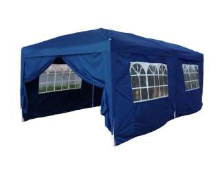 20x10 EZ Set Pop Up Party Tent Canopy Gazebo 6 Wall Bl  