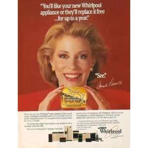 1987 Sarah Purcell Photo Whirlpool Appliance Print Ad (14924)  