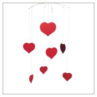 Happy Hearts Mobile by Flensted Mobiles  
