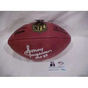 Sonny Jurgensen Full Size Autographed Washington Redskins Official 