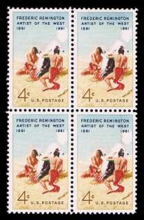 The Art of Frederic Remington on Mint US Postage Stamps  