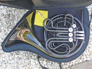 DARK NICKEL Bb/F Double FRENCH HORN   High Quality NEW  
