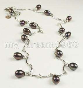 TRENDY ELEGANT CULTURED FRESHWATER PEARL NECKLACE  