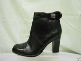 Ladies G Star Raw Ankle Boot, Black Leather, Steeper  
