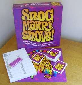 SNOG MARRY SHOVE  The Board Game Of Impossible Choices  