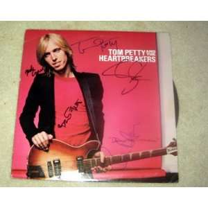 TOM PETTY & HEARTBREAKERS autographed # 1 RECORD