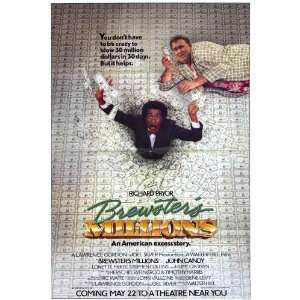  Brewster s Millions (1985) 27 x 40 Movie Poster Style A 