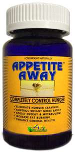 Appetite Away (8 Capsules)   Hunger Suppressant, Weight Loss Diet 