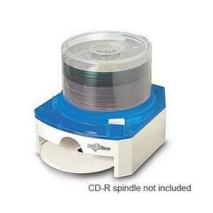  CD/DVD Disc Dispenser, Blue/White Electronics