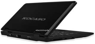  2OS Netbook Notebook Laptop + Case & Mouse 4GB HD 32 Bit Black  