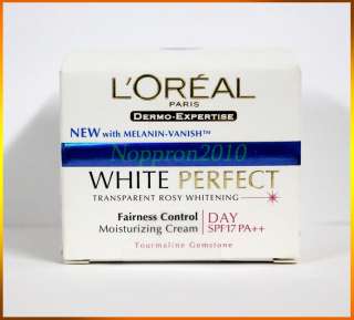 20 ML,. LOREAL WHITE PERFECT TRANSPARENT ROSY WHITENING DAY CREAM 