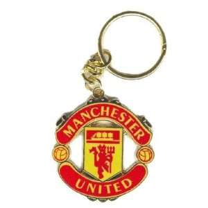 Manchester United Fc Keyring   Crest   Football Gifts