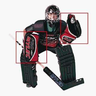  Field Hockey Protective Goalie Glove & Blocker: Sports 