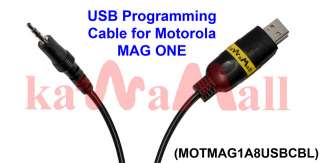   RIBLESS (RIB notrequired) PROGRAMMING CABLE for Mag ONE Radio